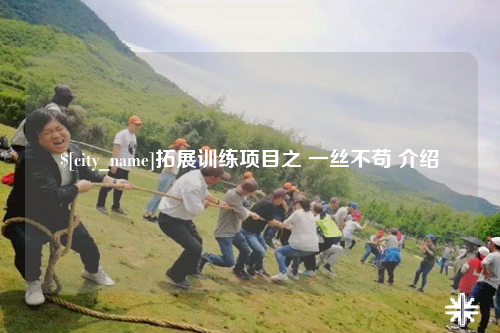 哈密拓展训练项目之 一丝不苟 介绍